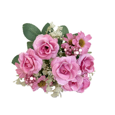 Gobestart Artificial Fake Western Rose Flower Bridal Bouquet Wedding Party Home Decor
Gobestart Artificial Fake Western Rose Flower Bridal Bouquet Wedding Party Home Decor
