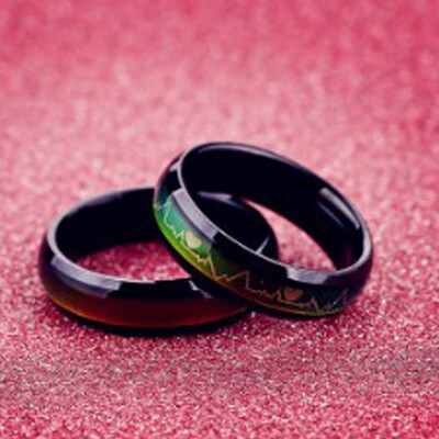 Valentine Day Gift Couples Fashion Steel Color Changing Mood Lovers Ring Pattern Color Changing Mood Ring
Valentine Day Gift Couples Fashion Steel Color Changing Mood Lovers Ring Pattern Color Changing Mood Ring