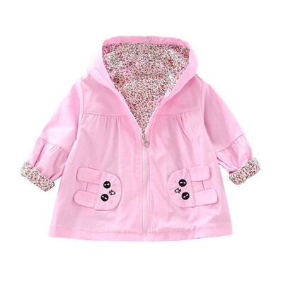 New Spring Autumn Girls Windbreaker Coat Baby Kids Solid color cartoon rabbit Hoodie Zipper Outwear Kids Coats Jacket Clothing
New Spring Autumn Girls Windbreaker Coat Baby Kids Solid color cartoon rabbit Hoodie Zipper Outwear Kids Coats Jacket Clothing