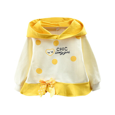 Baby Girl Clothes 0-4T Loose Casual Letter Dot Print Hooded Top Cute Toddler Autumn New Sweet Bow Decoration Girl Hoodie
Baby Girl Clothes 0-4T Loose Casual Letter Dot Print Hooded Top Cute Toddler Autumn New Sweet Bow Decoration Girl Hoodie