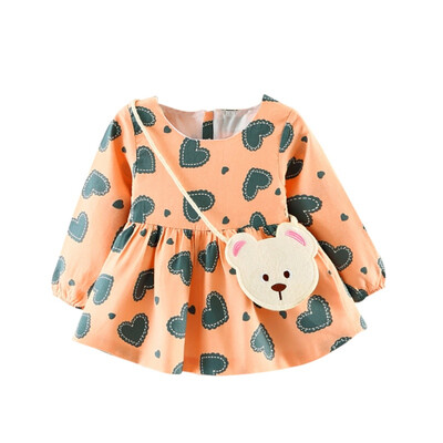 Baby Girls Print Pattern Draped Long Sleeve Cute Dress New Kids Children Autumn Warm Soft Cotton Princess Party Clothing Dress
Baby Girls Print Pattern Draped Long Sleeve Cute Dress New Kids Children Autumn Warm Soft Cotton Princess Party Clothing Dress