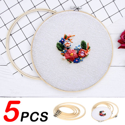 Bamboo Frame Embroidery Hoop Ring DIY Needlecraft Cross Stitch Machine Round Loop Hand Household Sewing Tools
Bamboo Frame Embroidery Hoop Ring DIY Needlecraft Cross Stitch Machine Round Loop Hand Household Sewing Tools