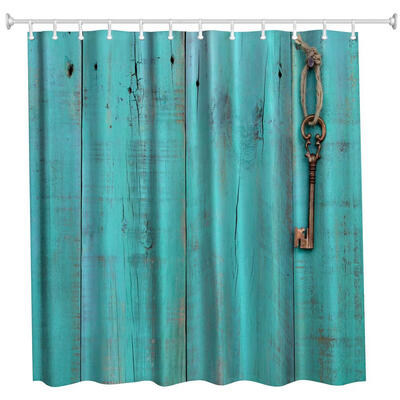 Blue Door &Key Polyester Shower Curtain Bathroom Curtain High Definition 3D Printing Water-Proof
Blue Door &Key Polyester Shower Curtain Bathroom Curtain High Definition 3D Printing Water-Proof