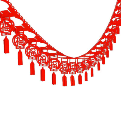 Chinese Word Banner with Red Fringe for New Year Hanging Decoration Chinese New Year Flag String Lucky Decoration
Chinese Word Banner with Red Fringe for New Year Hanging Decoration Chinese New Year Flag String Lucky Decoration