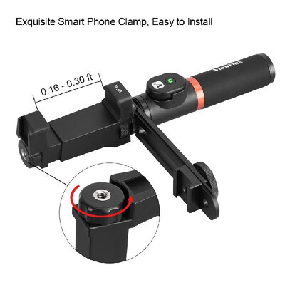 ViewFlex VF-H6 Smartphone Video Rig Hand Grip Handle Stabilizer Kit with Remote Control LED Light Video Microphone for iPhone 6
ViewFlex VF-H6 Smartphone Video Rig Hand Grip Handle Stabilizer Kit with Remote Control LED Light Video Microphone for iPhone 6
