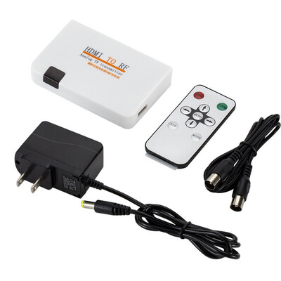 HDMI To RF Coaxial Modulator Converter Signal TV Transmitter Box With Remote Control
HDMI To RF Coaxial Modulator Converter Signal TV Transmitter Box With Remote Control