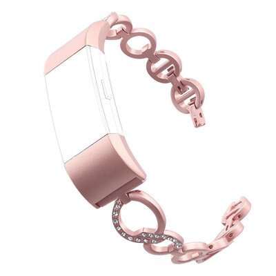 〖Follure〗Replacement Small Metal Crystal Watch Band Wrist strap For Fitbit Charge 2
〖Follure〗Replacement Small Metal Crystal Watch Band Wrist strap For Fitbit Charge 2