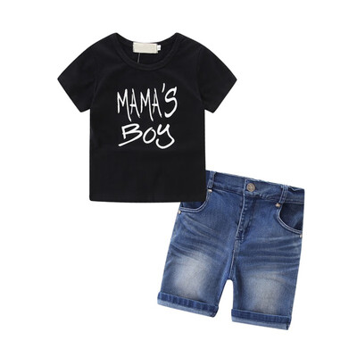 Baby Boy Clothing Sets Bebe Fashion Letter T-shirt Pants Set Summer Kid Outfit Toddler Children Cotton Tracksuit Clothes
Baby Boy Clothing Sets Bebe Fashion Letter T-shirt Pants Set Summer Kid Outfit Toddler Children Cotton Tracksuit Clothes