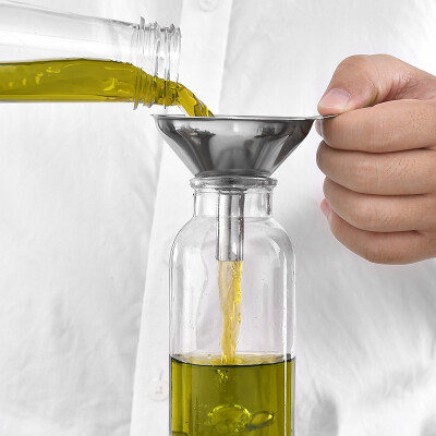 3pcs set Stainless Steel Funnel Essentail Oil Water Spices Multifunctional Wine Flask Filter Funnel for Home Kitchen Gadgets
3pcs set Stainless Steel Funnel Essentail Oil Water Spices Multifunctional Wine Flask Filter Funnel for Home Kitchen Gadgets