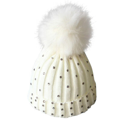 Baby Boy Girl Winter Warm Lined Earmuffs Knitted Big Fur Ball Braid Solid Color Hat Beanie Knit Caps
Baby Boy Girl Winter Warm Lined Earmuffs Knitted Big Fur Ball Braid Solid Color Hat Beanie Knit Caps