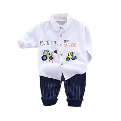 Baby Boys Clothes Autumn Casual Long Sleeve Cartoon Car Print Shirt Blouse TopsStripe Pants Trouser Set New
Baby Boys Clothes Autumn Casual Long Sleeve Cartoon Car Print Shirt Blouse TopsStripe Pants Trouser Set New