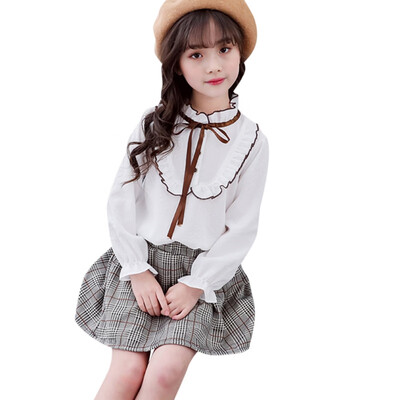Summer Baby Girl Short Sleeve Cotton Plaid Print T-shirt Blouse Pleated Skirts Casual Outfits Set
Summer Baby Girl Short Sleeve Cotton Plaid Print T-shirt Blouse Pleated Skirts Casual Outfits Set