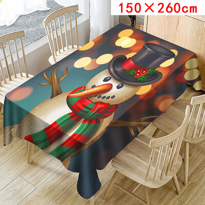 Toponeto Christmas Tablecloth Print Rectangle Table Cover Holiday Party Home Decor
Toponeto Christmas Tablecloth Print Rectangle Table Cover Holiday Party Home Decor