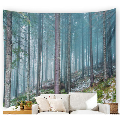 Toponeto Misty Forest Tapestry Wall Hanging Nature Landscape Tapestry Sunshine Through Tree Tapestries For Bedroom Living Room
Toponeto Misty Forest Tapestry Wall Hanging Nature Landscape Tapestry Sunshine Through Tree Tapestries For Bedroom Living Room