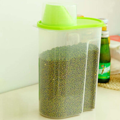 Kitchen Whole Grains Storage Box Storage Tank Household Transparent Plastic Sealed Cans Food Cans
Kitchen Whole Grains Storage Box Storage Tank Household Transparent Plastic Sealed Cans Food Cans
