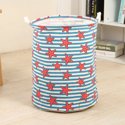 

Large Capacity Folding Laundry Hamper Bucket Dirty Clothes Storage Laundry Basket Cute Pattern Organizer