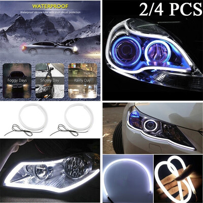 Willstar 24Pcs 60cm White Flexible Light Soft Tube Guide White Car Flexible Tube LED Strip Daytime Runnning DRL Light Headlight
Willstar 24Pcs 60cm White Flexible Light Soft Tube Guide White Car Flexible Tube LED Strip Daytime Runnning DRL Light Headlight
