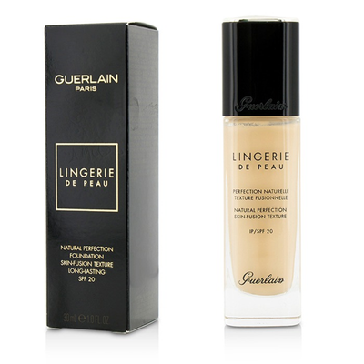 GUERLAIN - Lingerie De Peau Natural Perfection Foundation SPF 20 - 01N Very Light 30ml1oz
GUERLAIN - Lingerie De Peau Natural Perfection Foundation SPF 20 - 01N Very Light 30ml1oz
