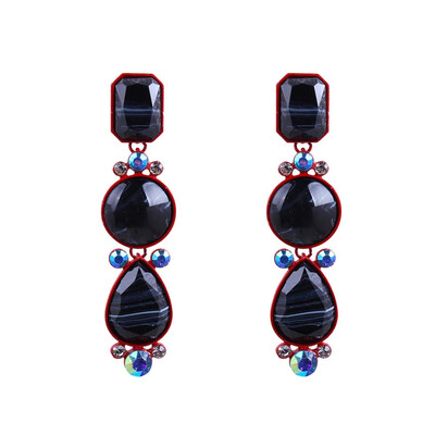 New Mode Style Hot Sale Precious Stone Earrings For Women Trendy Vintage Geometric Statement Drop Earrings Wholesale Gift
New Mode Style Hot Sale Precious Stone Earrings For Women Trendy Vintage Geometric Statement Drop Earrings Wholesale Gift