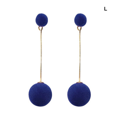 2019 New Women Fashion Sweet Cute All-match Long Style Concise Casual Exquisite Round Ball Dangle Earrings
2019 New Women Fashion Sweet Cute All-match Long Style Concise Casual Exquisite Round Ball Dangle Earrings