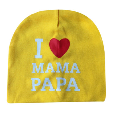 Baby Hat Newborn infant Baby Cotton I Love Mama&Dad Print Caps Hats For Baby Girls Knitted Beanies Cap colorful
Baby Hat Newborn infant Baby Cotton I Love Mama&Dad Print Caps Hats For Baby Girls Knitted Beanies Cap colorful