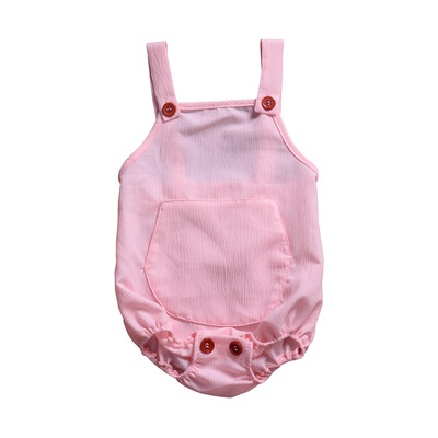 2019 New Summer Infant Baby Sleeveless Strap Solid Print Rompers Kids Girls Boys Bodysuit Jumpsuit Newborn Clothes
2019 New Summer Infant Baby Sleeveless Strap Solid Print Rompers Kids Girls Boys Bodysuit Jumpsuit Newborn Clothes