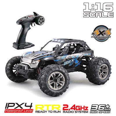Gobestart RC Truck 116 High Speed Racing Car Off-Road Waterproof Vehicle 24Ghz With LED
Gobestart RC Truck 116 High Speed Racing Car Off-Road Waterproof Vehicle 24Ghz With LED
