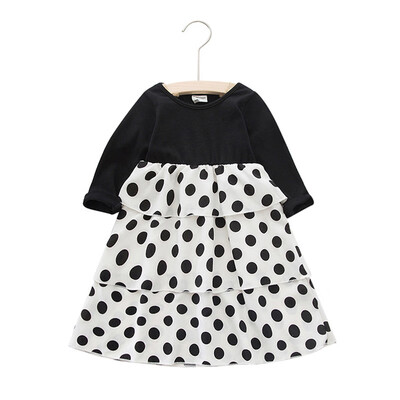Autumn Casual Baby Girls Polka Dot Print Dress Long Sleeve Patchwork Dress Kids Toddler Pageant Sundress
Autumn Casual Baby Girls Polka Dot Print Dress Long Sleeve Patchwork Dress Kids Toddler Pageant Sundress
