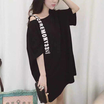 Womens T-shirt Personality Letter Print T-shirt Simple Beautiful Loose Long Womens T-shirt
Womens T-shirt Personality Letter Print T-shirt Simple Beautiful Loose Long Womens T-shirt