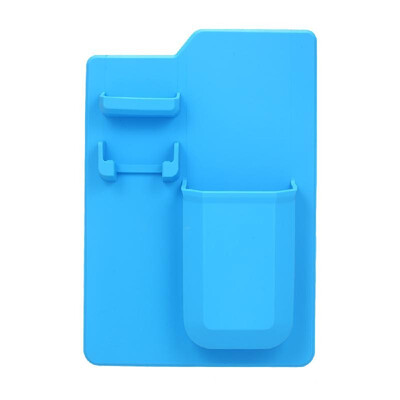 Wall Mount Silicone Waterproof Toothbrush Holder Razor Holder Small Toiletry Organizer
Wall Mount Silicone Waterproof Toothbrush Holder Razor Holder Small Toiletry Organizer
