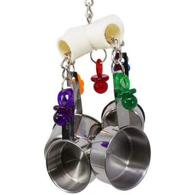 Pet Bird Swing Metal Spoon String Chew Toys Parrot Ringer Hanging Cage Toy For Cockatiel Parakeet Pet Bird Supplies
Pet Bird Swing Metal Spoon String Chew Toys Parrot Ringer Hanging Cage Toy For Cockatiel Parakeet Pet Bird Supplies