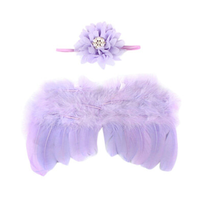 Newborn Baby Angel Feather Wing With Lace Flower Headband Set Photo Props Outfit Costume
Newborn Baby Angel Feather Wing With Lace Flower Headband Set Photo Props Outfit Costume