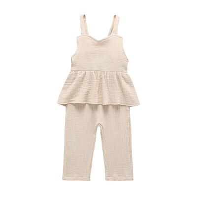 Baby Girls Summer Pants Children Cotton Backless Elastic Suspenders Pants Overalls Trousers casual sleeveless trousers
Baby Girls Summer Pants Children Cotton Backless Elastic Suspenders Pants Overalls Trousers casual sleeveless trousers