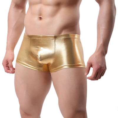 Mens Soft Breathable Stretch Boxer New Fashion Patent Leather Solid Colors Underwear Man Boxer
Mens Soft Breathable Stretch Boxer New Fashion Patent Leather Solid Colors Underwear Man Boxer