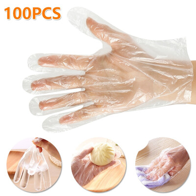 100PCS Eco-friendly Disposable Gloves Food Cleaning Clear Gloves for Restaurant Kitchen BBQ Food Gloves
100PCS Eco-friendly Disposable Gloves Food Cleaning Clear Gloves for Restaurant Kitchen BBQ Food Gloves