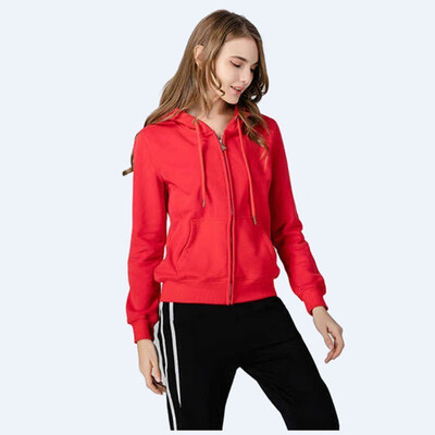 Spring&autumn womens new sports pure color casual cardigan zipper thin sweater womens Hoodie
Spring&autumn womens new sports pure color casual cardigan zipper thin sweater womens Hoodie