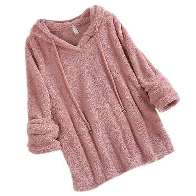 Womens Double-faced Velvet Hoodies Solid Color Fashion Concise Casual Long Sleeve Hoodies Coat Sweatshirt
Womens Double-faced Velvet Hoodies Solid Color Fashion Concise Casual Long Sleeve Hoodies Coat Sweatshirt