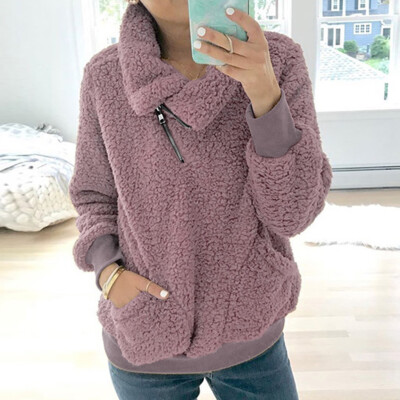 Tailored Women Warm Winter Top Zipper Sweatshirt Ladies Pullover Jumper Blouse Outwear
Tailored Women Warm Winter Top Zipper Sweatshirt Ladies Pullover Jumper Blouse Outwear