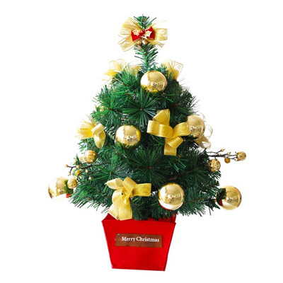 45CM Tall Artificial Christmas Tree Tabletop Mini Ribbon Bow Plastic Ball Ornaments Decorations For Home Office
45CM Tall Artificial Christmas Tree Tabletop Mini Ribbon Bow Plastic Ball Ornaments Decorations For Home Office