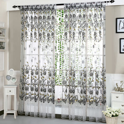 Fashion Pastoral Style Translucidus Window Curtain Tulip Flower Pattern Split Curtain For Living room bedroom
Fashion Pastoral Style Translucidus Window Curtain Tulip Flower Pattern Split Curtain For Living room bedroom