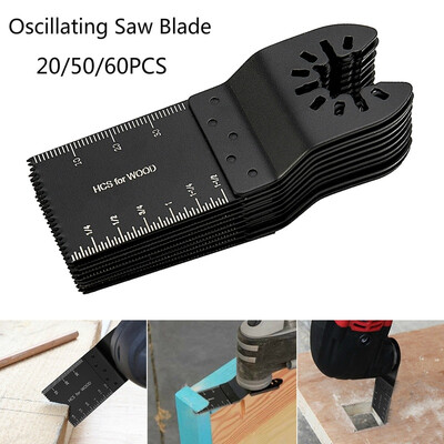 Willstar 205060Pcs 34mm Carbon Steel Coarse Cutter Saw Blades Bi-metal Straight Wood Mix Oscillating Multitool Power Tool Kit
Willstar 205060Pcs 34mm Carbon Steel Coarse Cutter Saw Blades Bi-metal Straight Wood Mix Oscillating Multitool Power Tool Kit