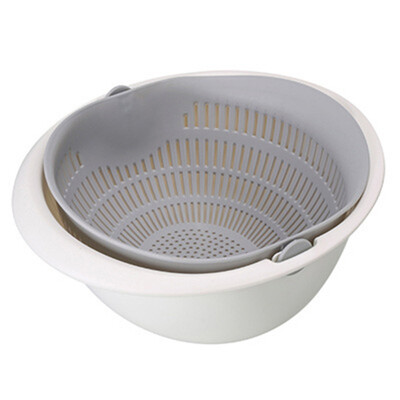 New Portable Fruit Vegetable Cleaning Drain Basket Detachable Double-layer Hollow Home Kitchen supplies
New Portable Fruit Vegetable Cleaning Drain Basket Detachable Double-layer Hollow Home Kitchen supplies