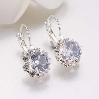 Fashion Women Ladies Jewelry Silver Sapphire Dangle Wedding Hoop Heart Earrings Gifts
Fashion Women Ladies Jewelry Silver Sapphire Dangle Wedding Hoop Heart Earrings Gifts