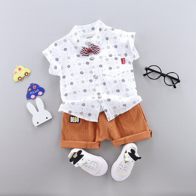 2019 Summer Toddler Boy Clothes Set Casual Short Sleeve Print Shirt TopsShorts Fashion Clothing Set
2019 Summer Toddler Boy Clothes Set Casual Short Sleeve Print Shirt TopsShorts Fashion Clothing Set