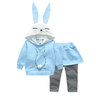 Baby girls clothing sets cartoon Big ears rabbit Spring summer childrens wear cotton casual tracksuits kids clothes sports suit
Baby girls clothing sets cartoon Big ears rabbit Spring summer childrens wear cotton casual tracksuits kids clothes sports suit
