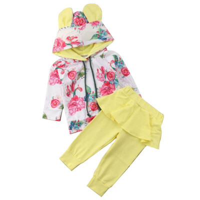 Toddler Kids Baby Girl Clothing Cute Floral Print HoodiePants Kid Clothes Fashionable Baby Girl 2 Piece Sets
Toddler Kids Baby Girl Clothing Cute Floral Print HoodiePants Kid Clothes Fashionable Baby Girl 2 Piece Sets