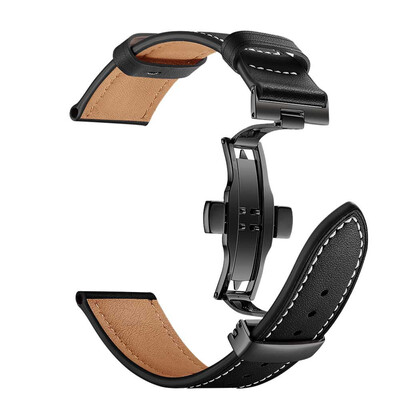 〖Follure〗Black Butterfly buckle Leather Wrist Watch Strap Band For Apple Watch 4 40mm
〖Follure〗Black Butterfly buckle Leather Wrist Watch Strap Band For Apple Watch 4 40mm
