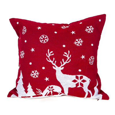 Christmas Decorations Creative Three-dimensional Cute Snowflake Fawn Sofa Cushion Cover no Pillow Core
Christmas Decorations Creative Three-dimensional Cute Snowflake Fawn Sofa Cushion Cover no Pillow Core