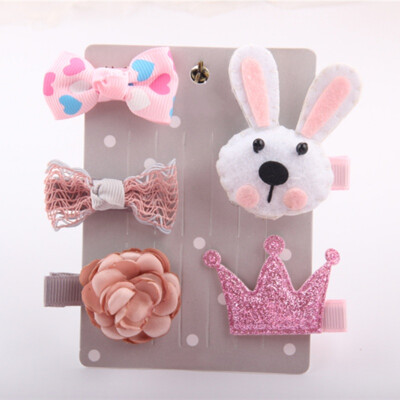 5 Pcs Children Hair Accessories Lovely Headwear Set Cute Baby Girls Cartoon Hair Clip Hairpin
5 Pcs Children Hair Accessories Lovely Headwear Set Cute Baby Girls Cartoon Hair Clip Hairpin
