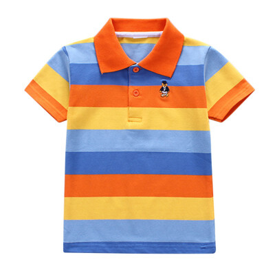 Top Sales High Quality Summer Striped Short Sleeve Cotton T Shirt For 2- 6 T Children
Top Sales High Quality Summer Striped Short Sleeve Cotton T Shirt For 2- 6 T Children